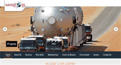 Desktop Screenshot of navigatorslogistica.com